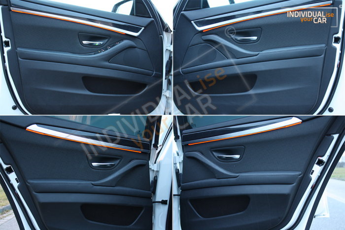 EL Ambiente Lichtleiste Ambientebeleuchtung passend für BMW 5er F10/F11 - Türen