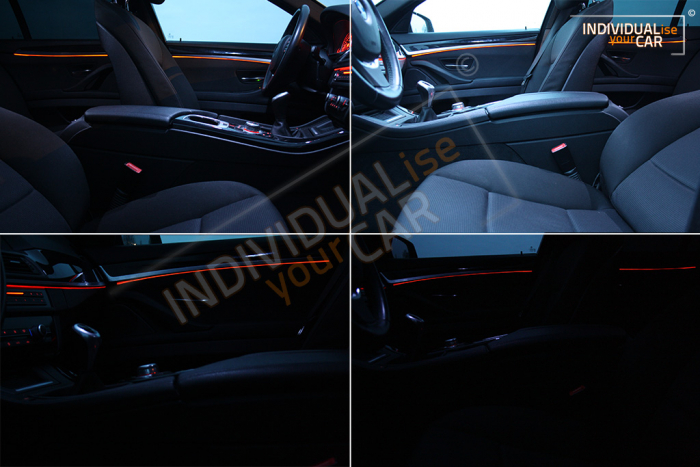 EL Ambiente Lichtleiste Ambientebeleuchtung passend für BMW 5er F10/F11 - Türen