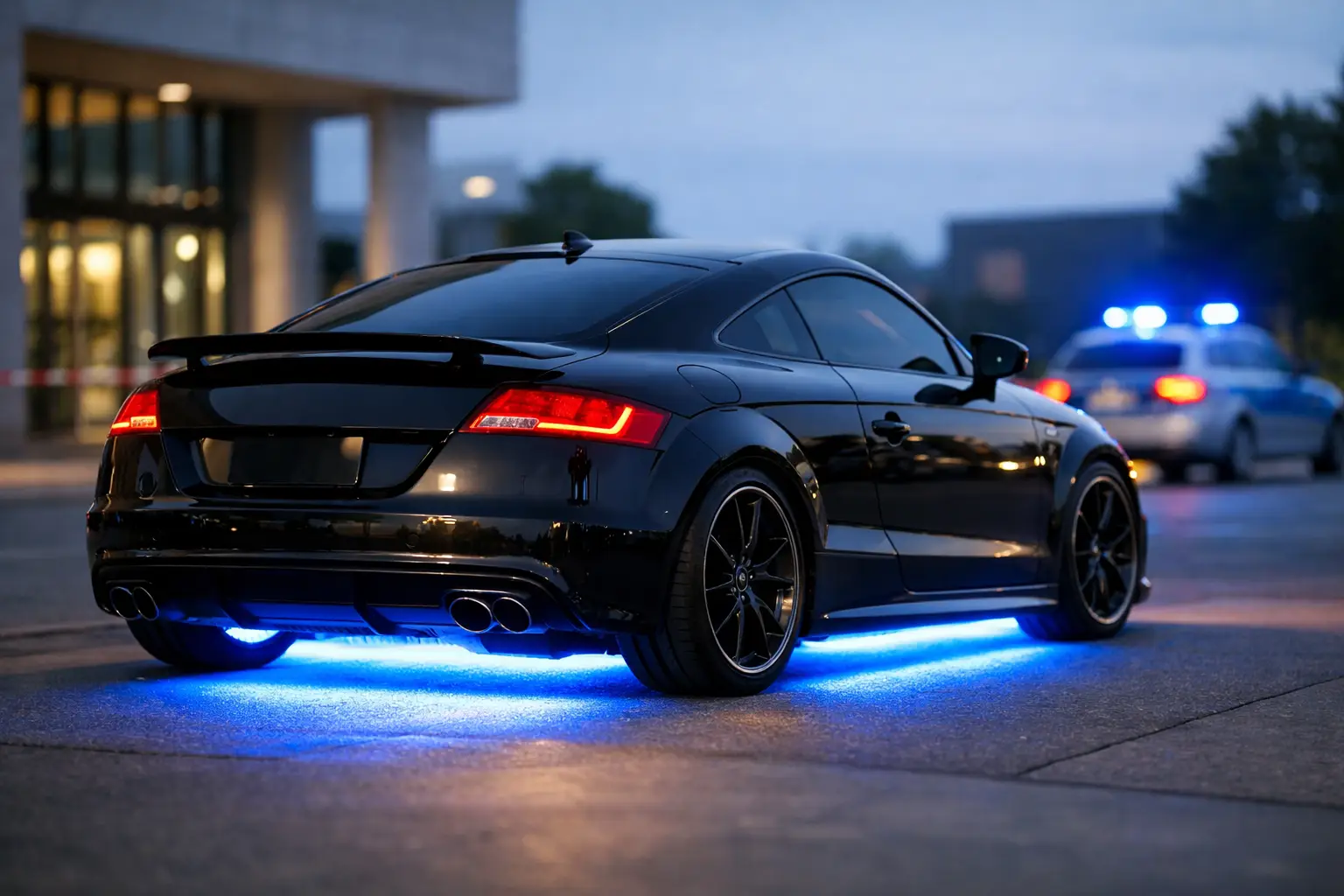 Unterbodenbeleuchtung am Auto legal in Deutschland?