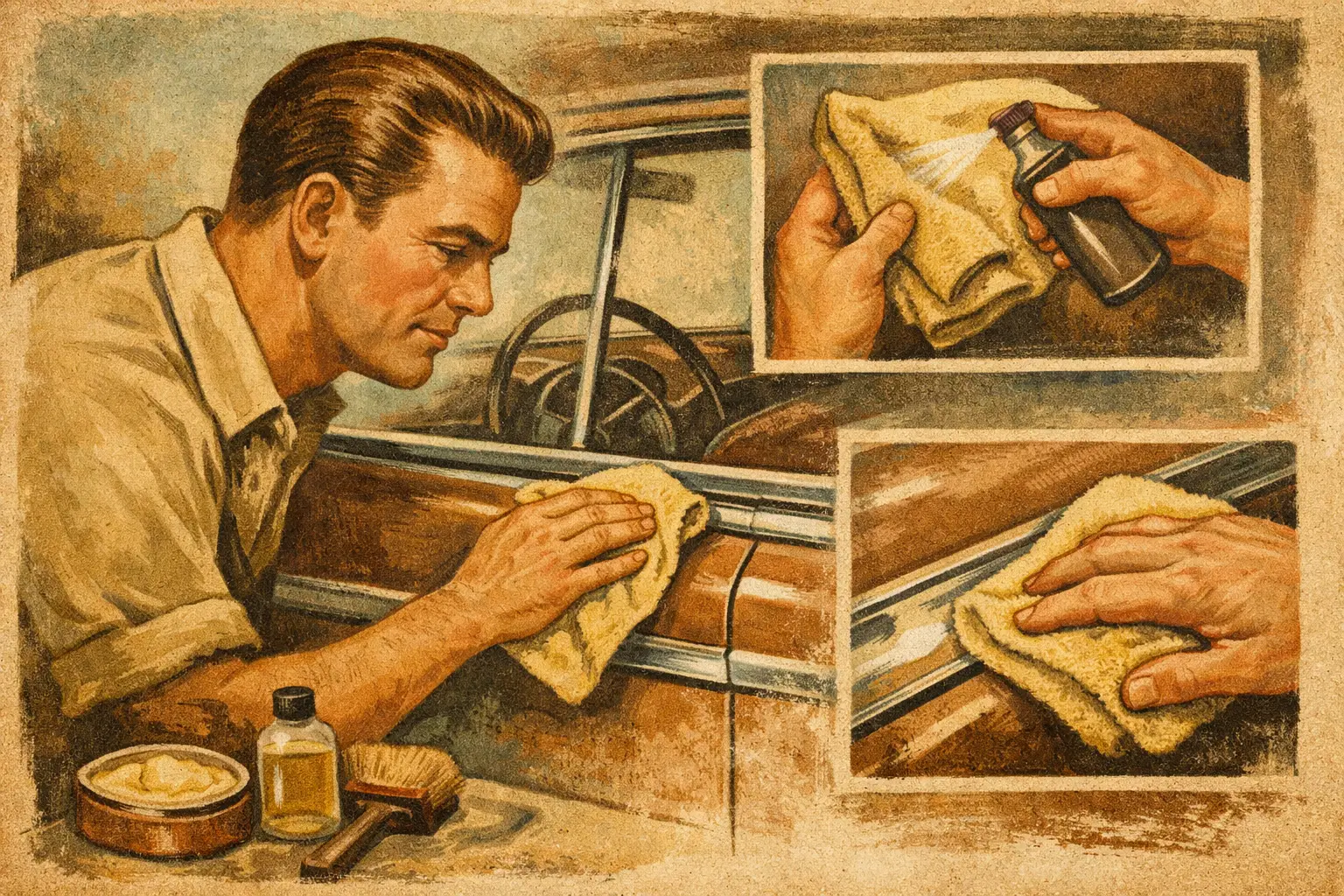 How to apply microfiber trim richtig