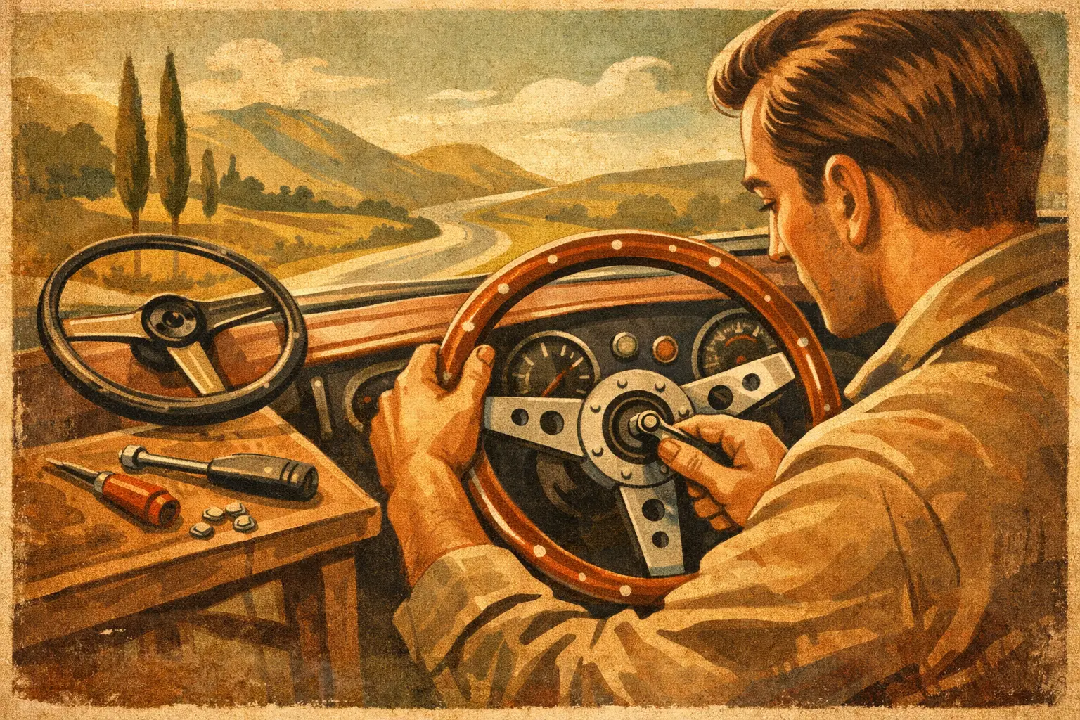 How to upgrade steering wheel richtig angehen
