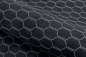 Preview: indivitara Anthrazit Honeycomb Cool Grey