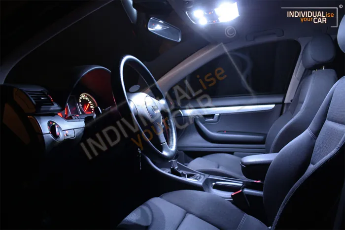 ZESTAW oświetlenia wnętrza LED do Audi A4 B6 Avant