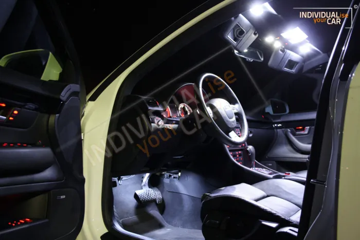 Zestaw Oświetlenia Wnętrza LED do Audi A4 B7 Sedan