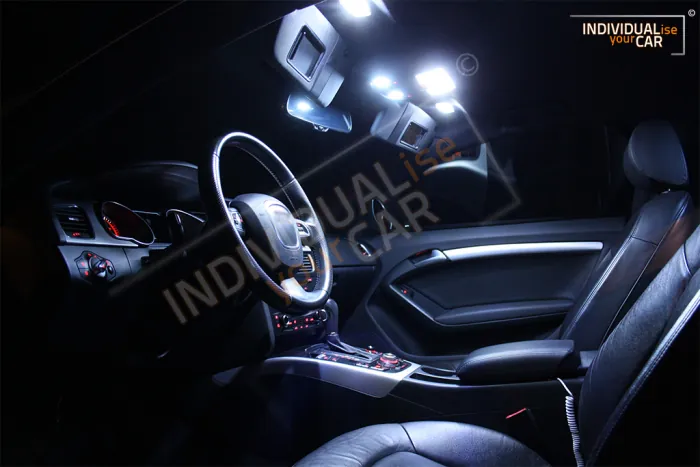 Zestaw oświetlenia LED wnętrza do Audi A5 B8 8T Coupé