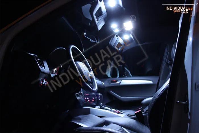 Zestaw oświetlenia wnętrza LED pasujący do Audi Q5 8R SUV