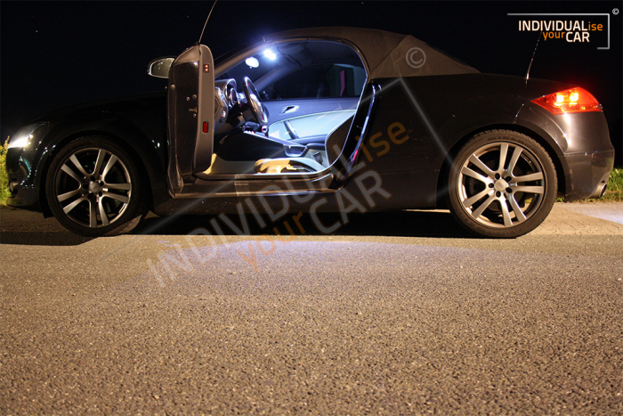 LED Innenraumbeleuchtung SET passend für Audi TT 8J Roadster - Cool-White