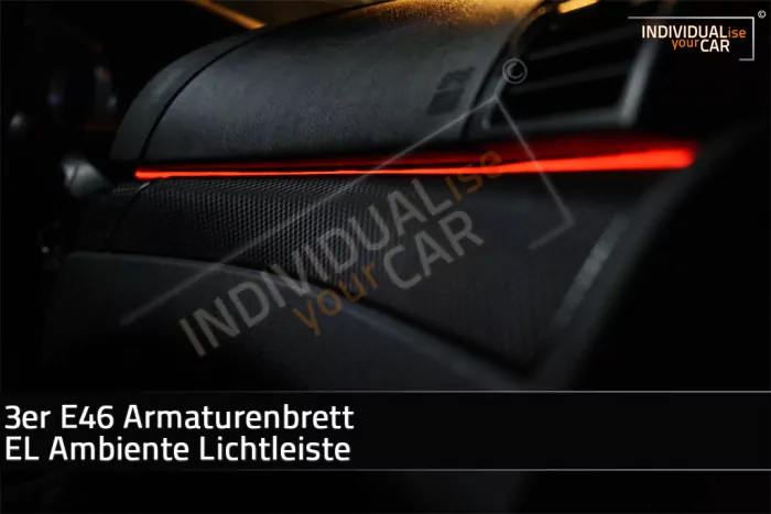 EL Ambience Light Strip for BMW 3 Series E46 Dashboard