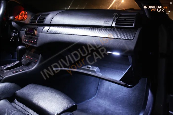 Zestaw oświetlenia wnętrza LED pasujący do BMW Serii 3 E46 Cabrio