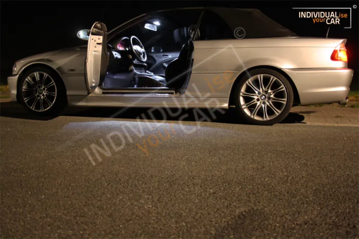 Zestaw oświetlenia wnętrza LED pasujący do BMW Serii 3 E46 Cabrio