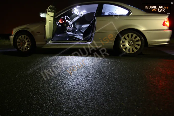 Zestaw oświetlenia wnętrza LED pasujący do BMW Serii 3 E46 Coupé