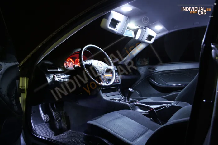 Zestaw oświetlenia wnętrza LED pasujący do BMW Serii 3 E46 Coupé