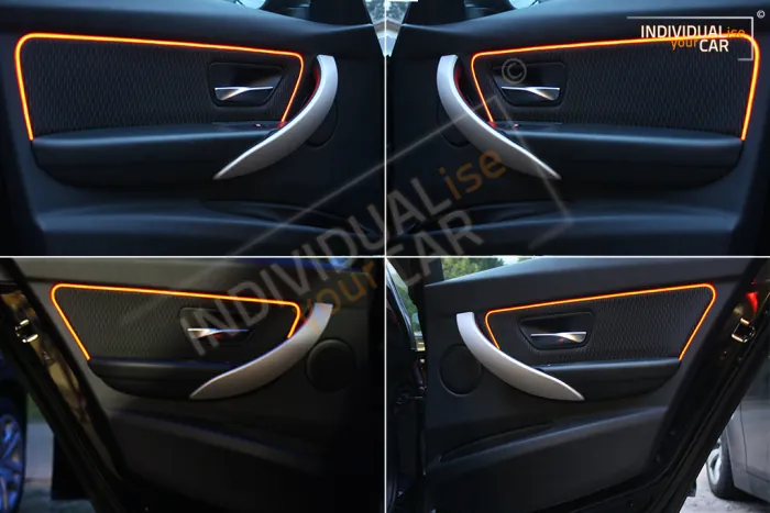 EL Ambiente Lichtleiste Ambientebeleuchtung für BMW 3er F30/F31 - Türen