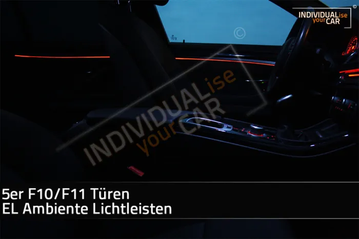 EL Ambiente Lichtleiste Ambientebeleuchtung für BMW 5er F10/F11 - Türen