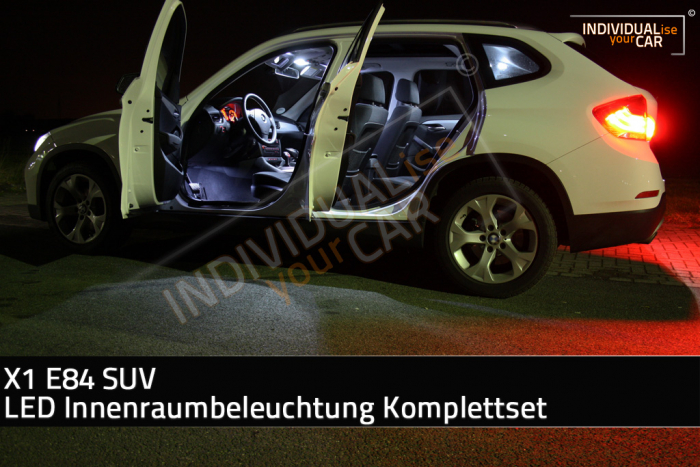 LED Innenraumbeleuchtung SET passend für BMW X1 E84 - Cool-White