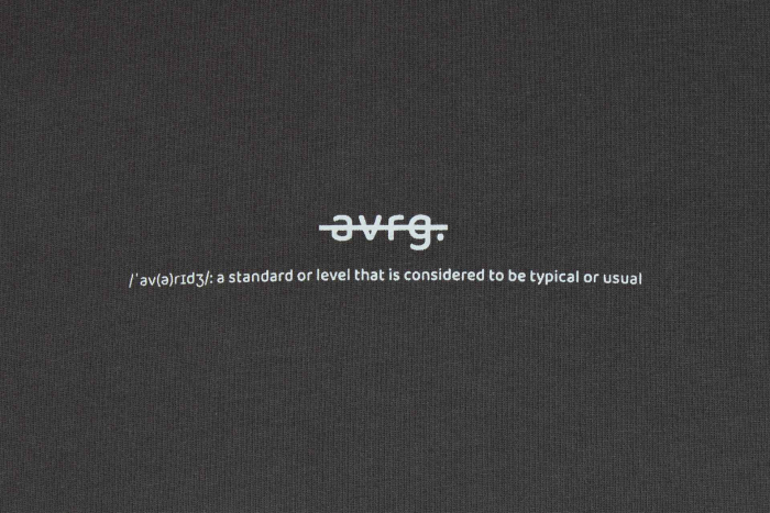 Sweatshirt avrg.® "Classic" Dark Grey