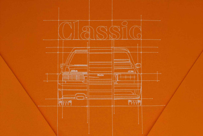 Sweatshirt avrg.® "Classic" – Sunset Orange