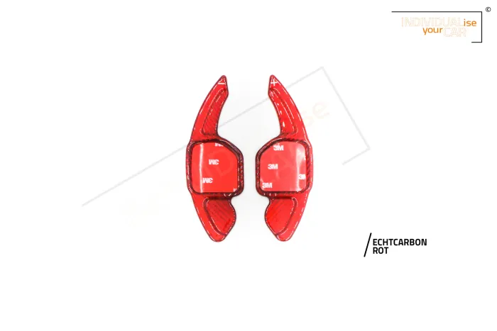 Paddle Shifters Aluminium für A1 8X, A3 8P, A4 8E, A5 8T, A6 C6, A7, A8 D3/4E, A8 Typ D4, TT 8J, Q5 8R, Q7 4L