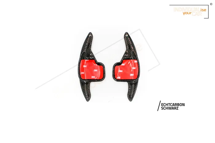 Paddle Shifters Carbonlook für 1er F52, 2er F45, 3er F30 Facelift, F31 Facelift, F34, F80, 5er G30, 6er G32, 7er G11, X1 F48, X4 F26, X5 F15, X6 F16
