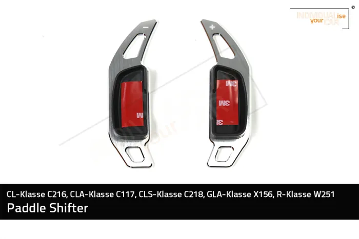 Paddle Shifters Aluminium für CL-Klasse C216, CLA-Klasse C117, CLS-Klasse C218, GLA-Klasse X156, R-Klasse W251