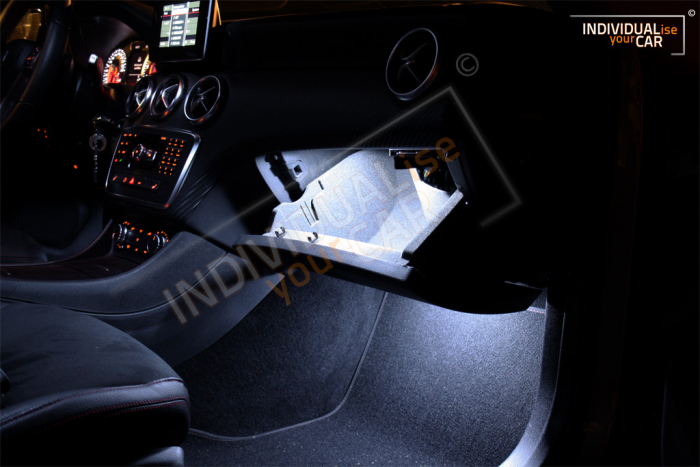 LED Innenraumbeleuchtung SET passend für Mercedes - Benz A-Klasse W176 - Cool-White