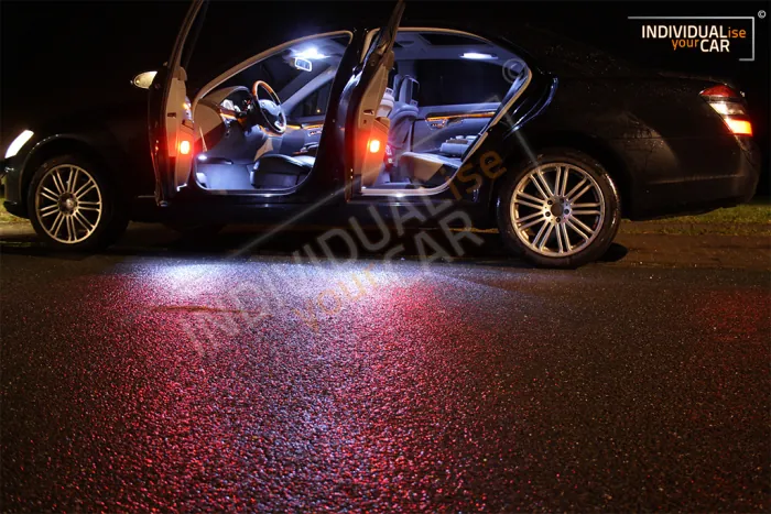 Zestaw Oświetlenia Wnętrza LED do Mercedes-Benz Klasy S W221 Limuzyna