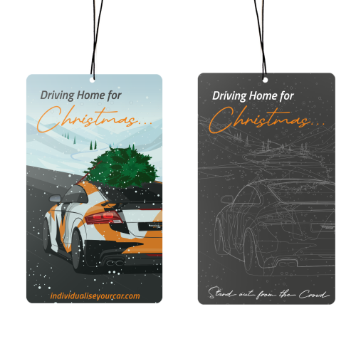 Air freshener "Driving Home For Christmas" - Christmas Edition