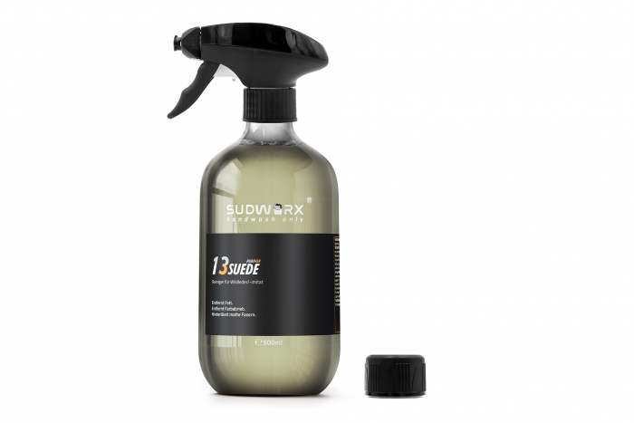 sudworx 13 SUEDE PURIFIER - Reiniger für Wildleder, Mikrofaserstoffe, Alcantara, Textil