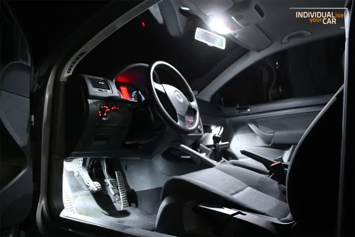 LED Innenraumbeleuchtung SET für VW Golf 5 3-Türer - Pure-White