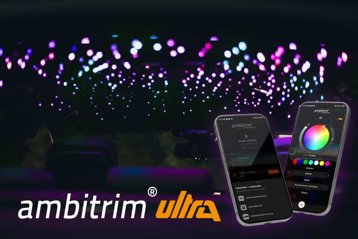 ambitrim® Digital Ultra Zestawy Gwiezdnego Sufitu LED RGBIC