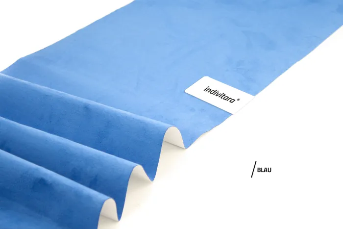indivitara® Standard - Tessuto in microfibra autoadesivo - Venduto al metro - Vari colori