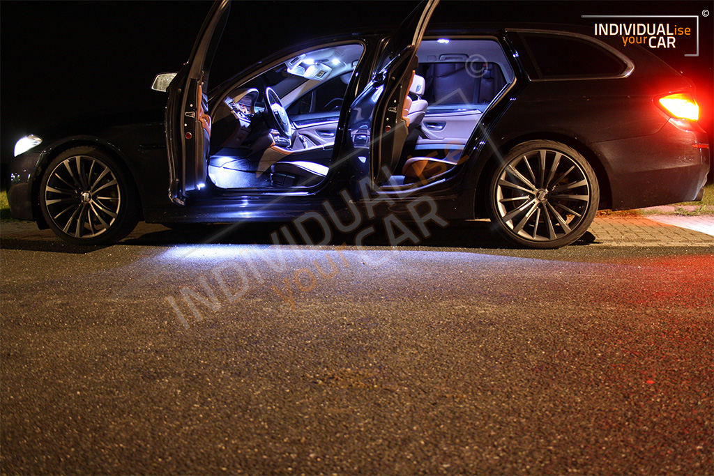 BEPHOS® RGB LED Innenraumbeleuchtung BMW 5er F11 Touring APP Steuerung