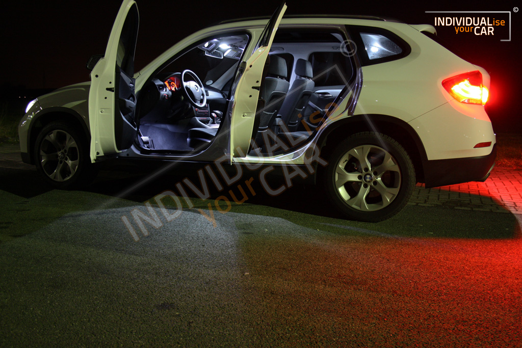 LED Innenleuchte Fußraum Kofferraum Einstieg für BMW X1 E84,F48,F49 7105