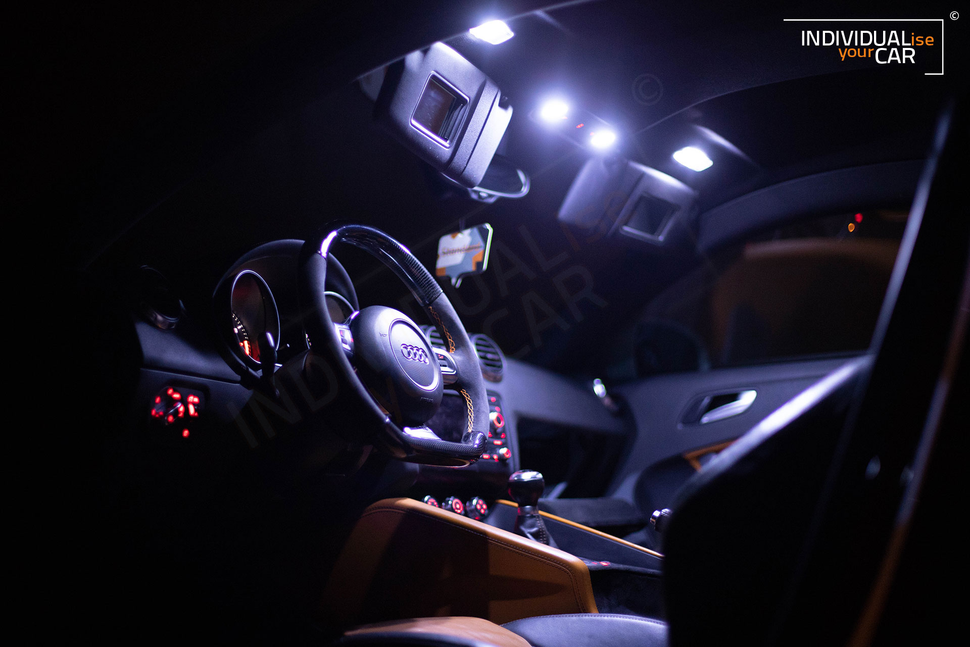 IYC - LED Innenraumbeleuchtung SET für Audi TT 8J Coupé - Cool-White
