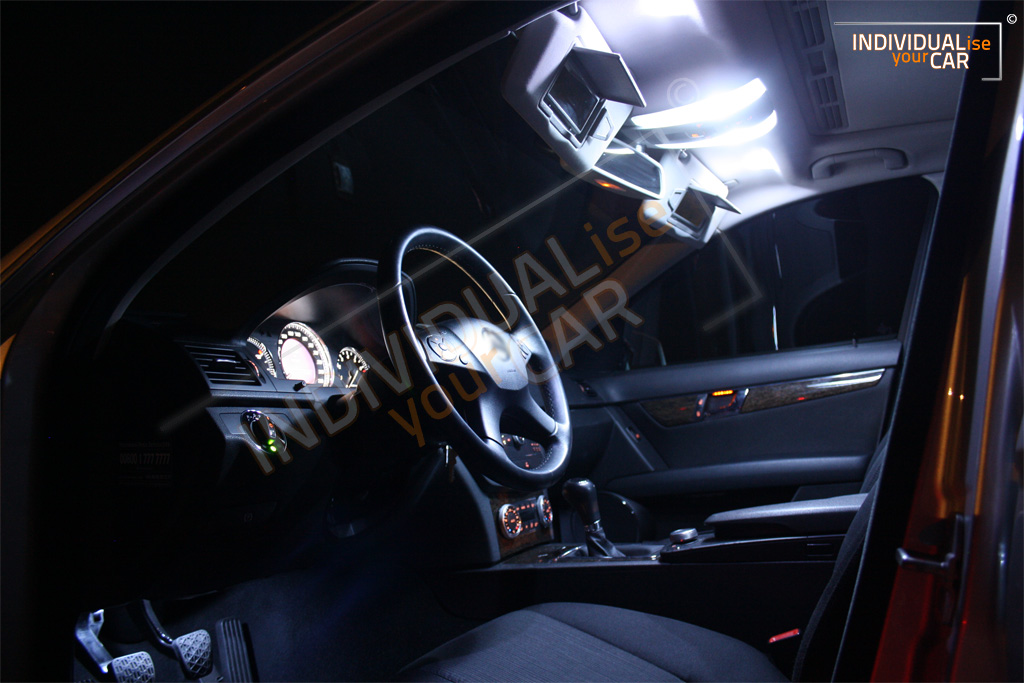 IYC - LED Innenraumbeleuchtung SET für Mercedes - Benz C-Klasse