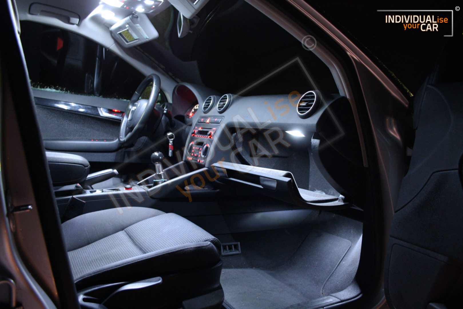 Audi A3 8P three-door LED-Kit - Cool-White