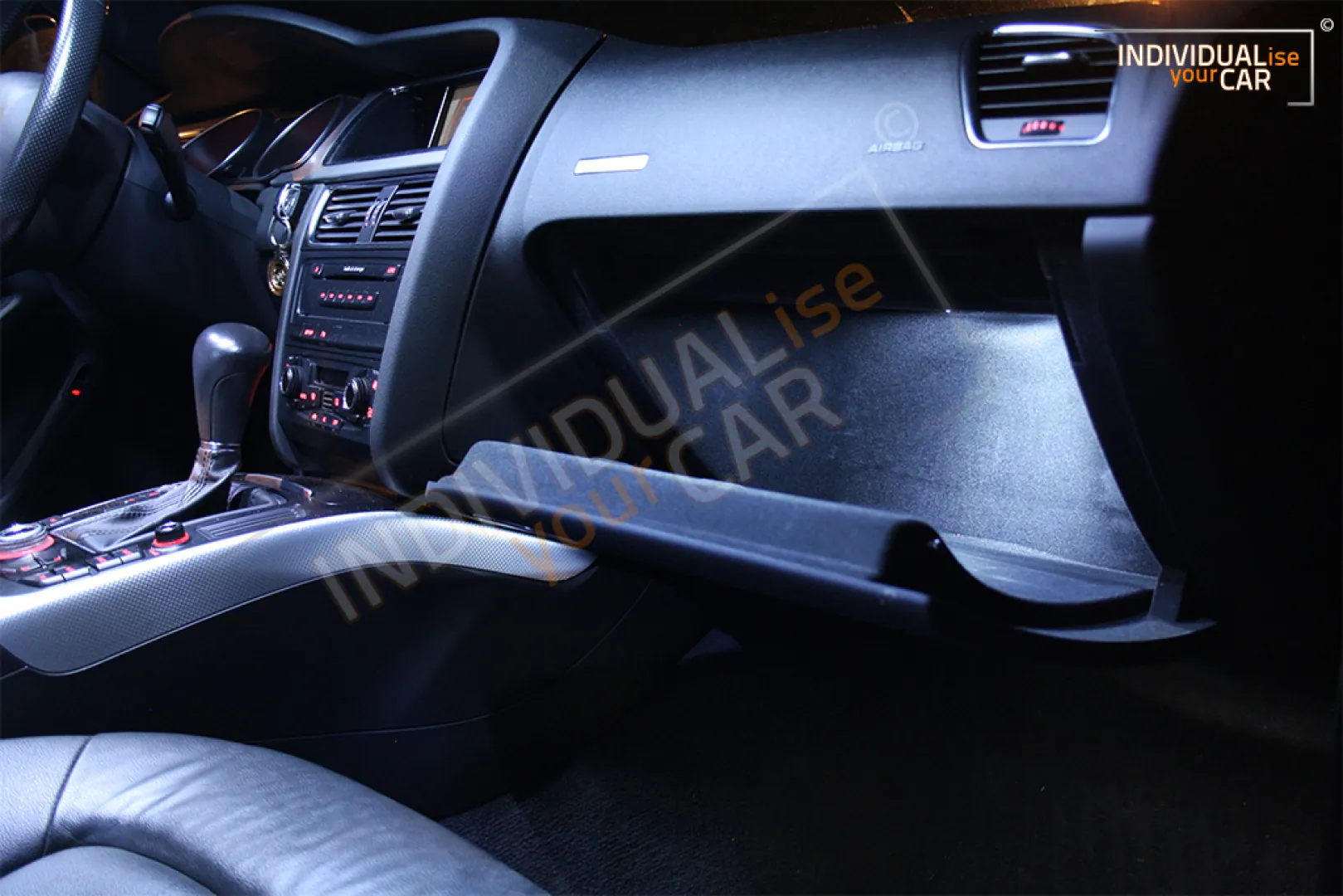 LED Innenraumbeleuchtung SET für Audi A5 B8 Coupé - Cool-White LED Innenraumbeleuchtung SET für Audi A5 B8 Coupé - Cool-White