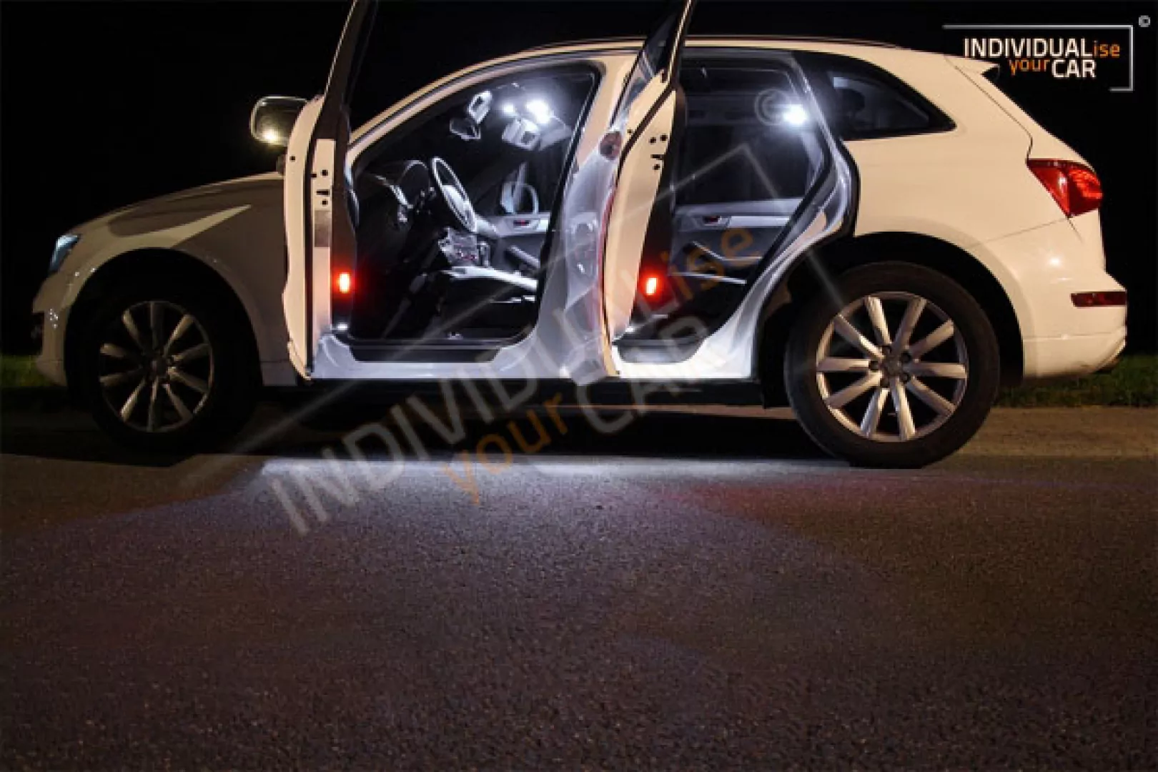 IYC - LED Innenraumbeleuchtung SET für Audi Q5 8R SUV - Pure-White