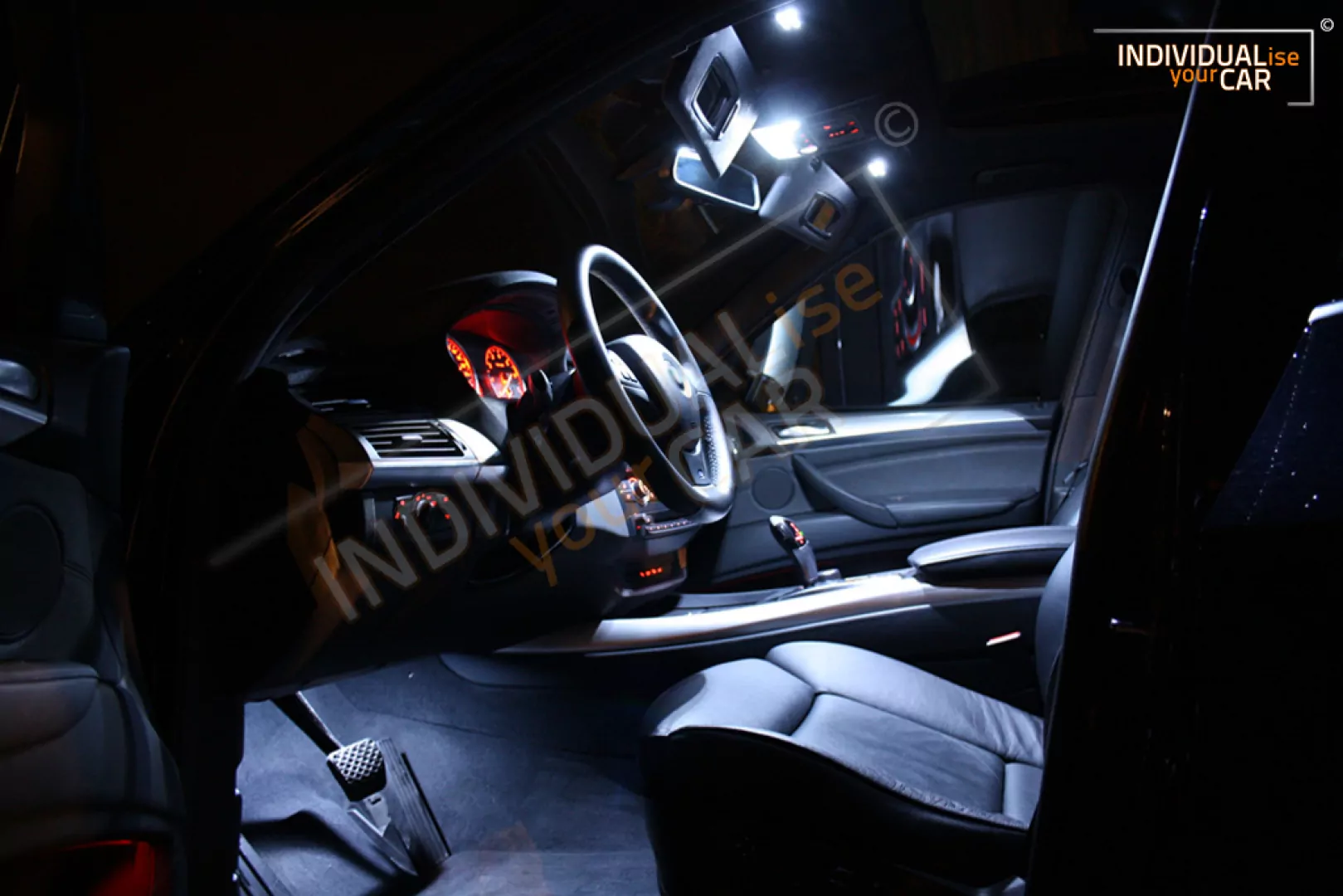 LED Innenraumbeleuchtung SET für BMW X5 E70 - Cool-White