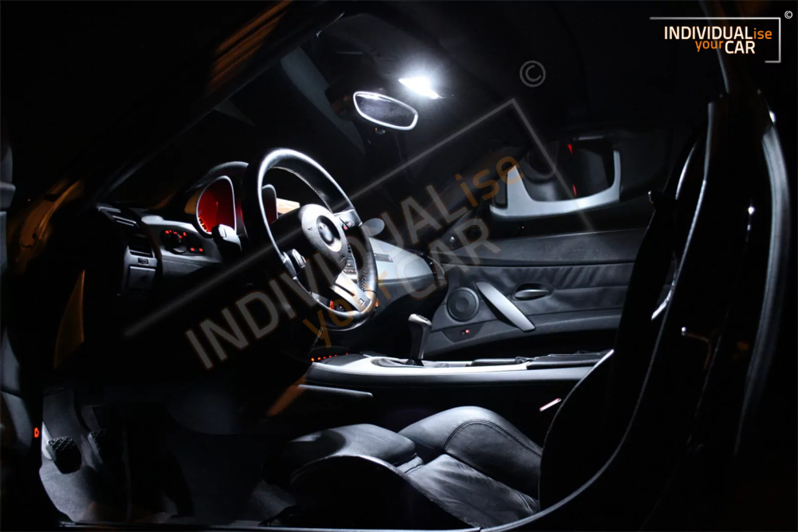 SMD LED Innenraumbeleuchtung komplett Set BMW E86 Z4 orange Coupe QP Innenlicht 