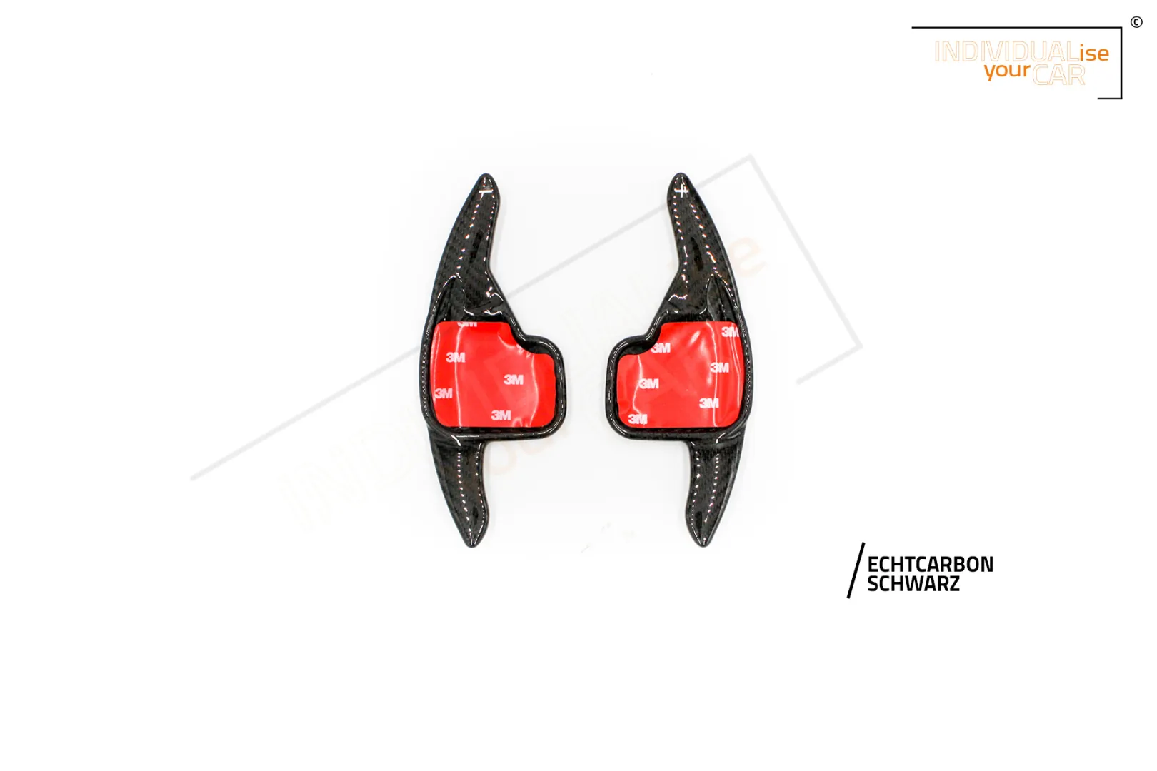 Paddle Shifters Carbonlook für 1er F52, 2er F45, 3er F30 Facelift, F31 Facelift, F34, F80, 5er G30, 6er G32, 7er G11, X1 F48, X4 F26, X5 F15, X6 F16