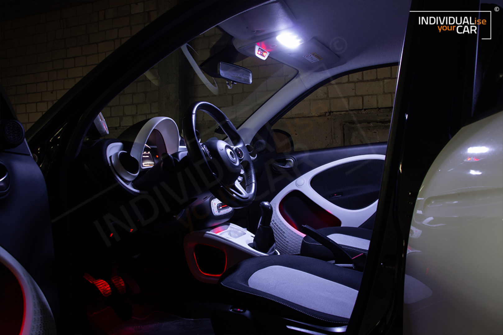 Smart ForFour LED-Kit - Cool White