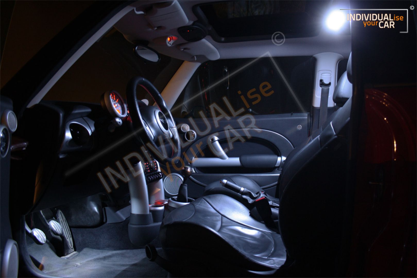 MINI R50, R53, One, Cooper, Cooper-S LED-Kit - Cool-White