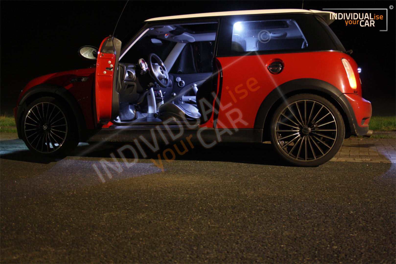MINI R50, R53, One, Cooper, Cooper-S LED-Kit - Cool-White