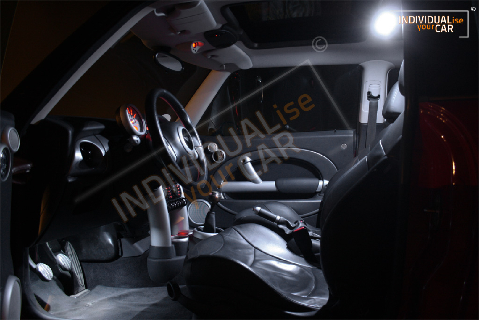 MINI R50, R53, One, Cooper, Cooper-S LED-Kit - Pure-White