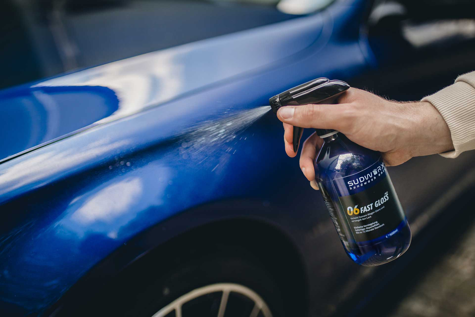 sudworx 06 FAST GLOSS PRO Sprühwachs Versiegelung