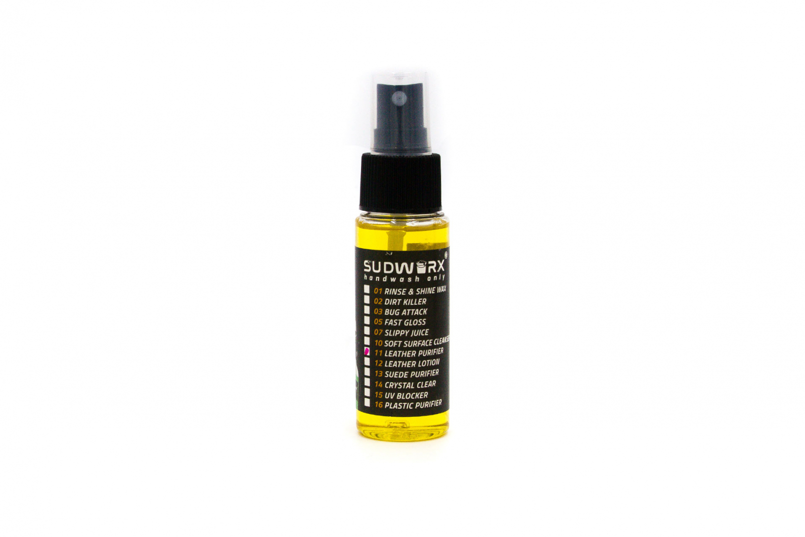 sudworx 11 LEATHER PURIFIER - Lederreiniger - Probierflasche