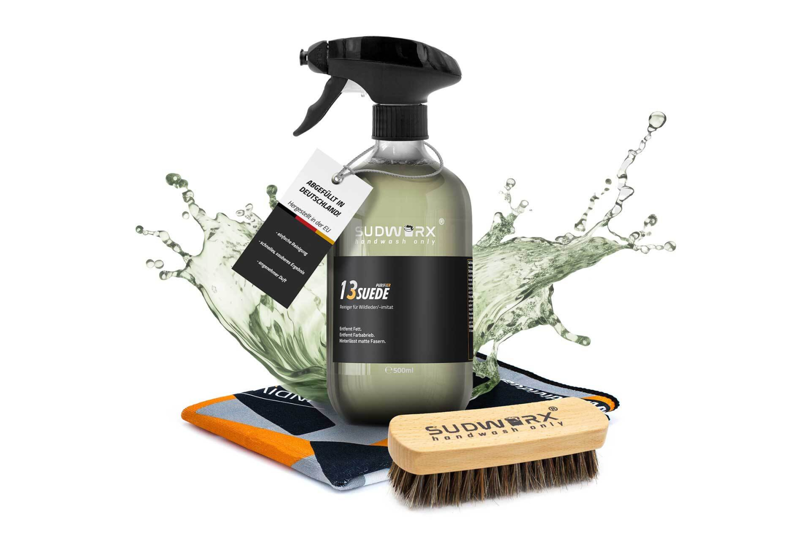 Cleaning Kit for Alcantara®, Dinamica®, Indivitara®, and Other Suede/Imitation Materials