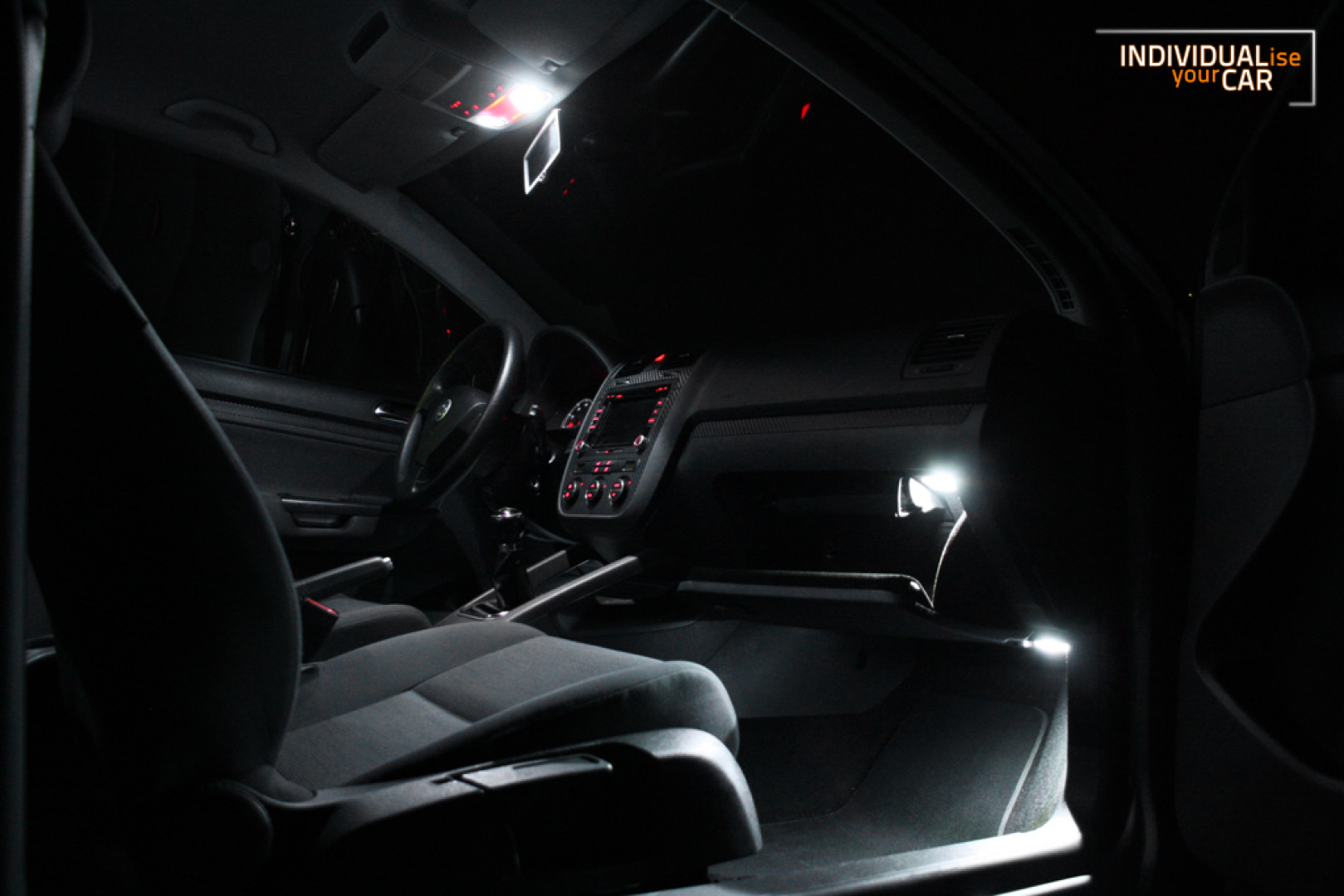 VW Golf 5 three-door LED-Kit - Pure-White