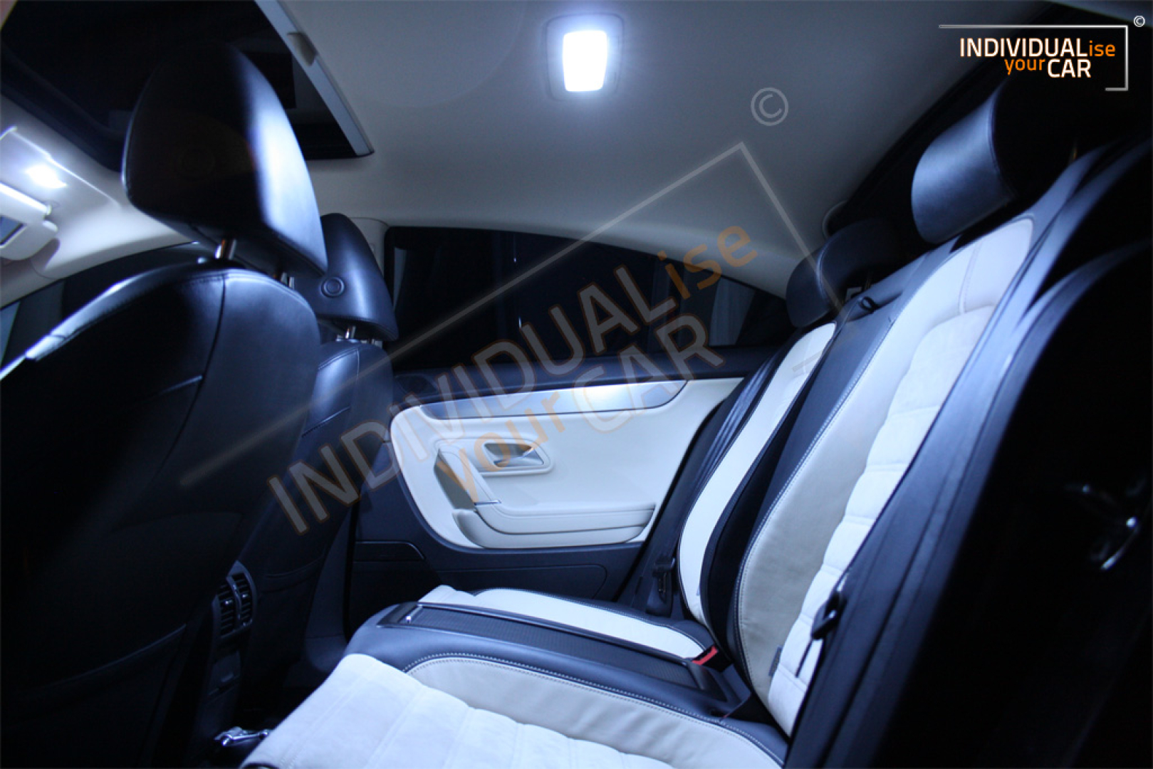 LED Innenraumbeleuchtung SET passend für VW Passat CC Typ 35 Coupé - Cool-White